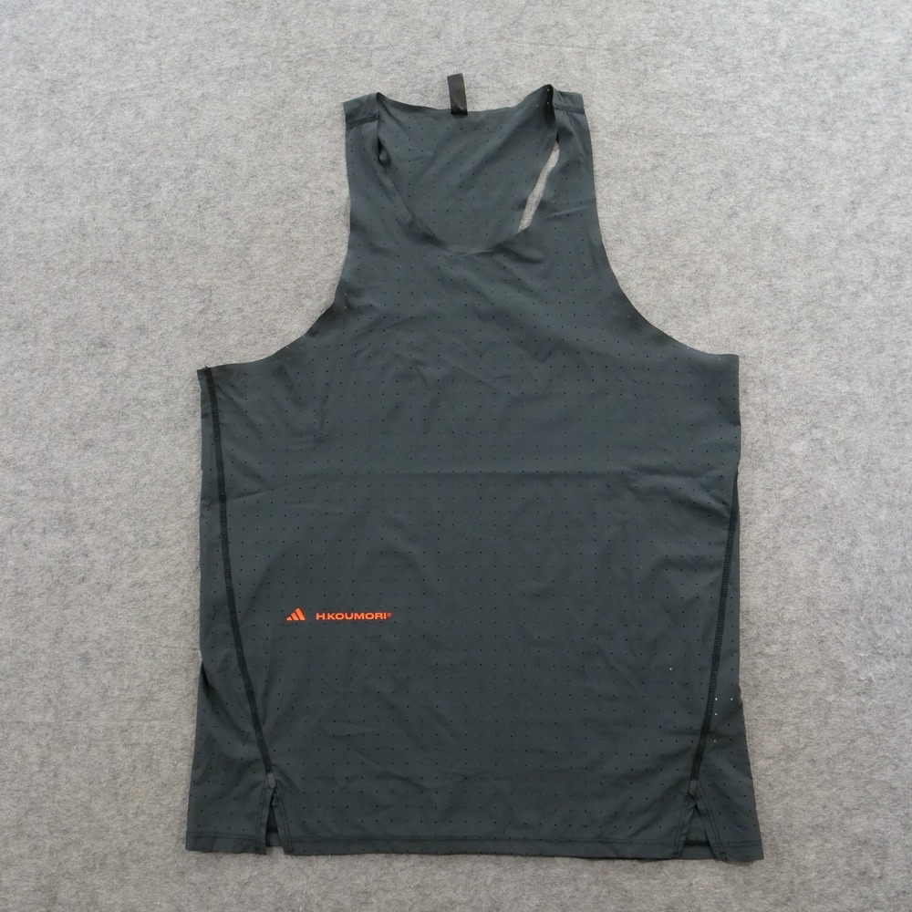 Adidas x Koumori Tank Top Mens Extra Large Gray  Running Singlet Active